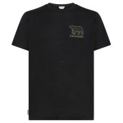 Чоловіча функціональна футболка Icebreaker M 150 Tech Lite SS Tee Forest Footsc чорний Black