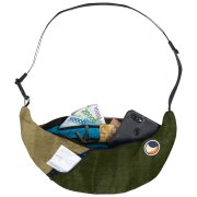 Поясна сумка Ticket to the moon Upcycled Sling Bag хакі Army Green / Brown