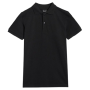Дитяча футболка 4F Polo Shirt M614 чорний DEEP BLACK