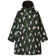 Дитяче водонепроникне пальто Regatta Junior Changing Robe Dark Khaki Cat Dog хакі Dark Khaki Cat Dog