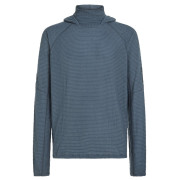 Чоловіча толстовка Icebreaker Men Mer 400 RealFleece Grid Pulover Hood синій/сірий Abyss