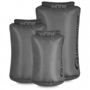 Гермомішок LifeVenture Ultralight Dry Bag Multipack (5L, 10L, 25L) сірий