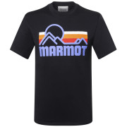 Чоловіча футболка Marmot Coastal Tee SS чорний