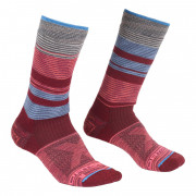 Жіночі шкарпетки Ortovox All Mountain Mid Socks W 2022 червоний/синій