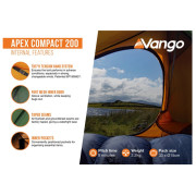 Туристичний намет Vango Apex Compact 200