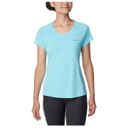 Жіноча футболка Columbia Zero Rules™ Short Sleeve Shirt синій Aquamarine