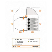 Намет Vango Beta 450XL