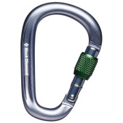 Карабін Black Diamond Pearlock Screwgate сірий gray