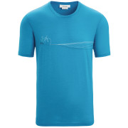 Чоловіча функціональна футболка Icebreaker Men Tech Lite II SS Tee Cadence Paths