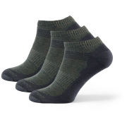 Шкарпетки Zulu Merino Summer 3-pack зелений dark green