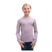 Дитяча функціональна футболка Sensor Merino DF Logo Up Mystic Violet