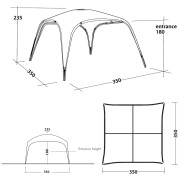Намет для святкувань Outwell Event Lounge L (2022)
