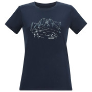 Жіноча футболка Regatta Womens Fingal Stretch темно-синій Navy