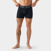 Чоловічі функціональні боксерки Smartwool Men's Intraknit Boxer Brief Boxed чорний BLACK