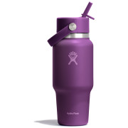 Термокружка Hydro Flask Wide Flex Straw Travel Bottle 24 Oz фіолетовий beachplum purple