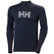 Чоловіча функціональна футболка Helly Hansen Lifa Merino Midw Logo темно-синій Navy