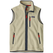 Чоловіча жилетка Patagonia Men's Retro Pile Fleece Vest бежевий Pelican w/Smolder Blue