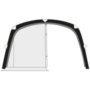 Бічна стіна до намету Brunner Skia Frontwall 400