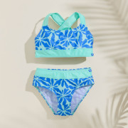 Дитячий купальник Regatta Dakaria Bikini III SnBluIcGrnFl