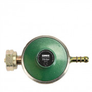 Регулятор тиску Gimeg Universální regulátor tlaku plynu Gimeg 30 Mbar Kombi s hadicovou koncovkou зелений