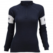 Жіноча функціональна футболка Swix RaceX Warm W темно-синій