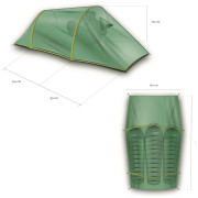 Туристичний намет Rockland Soloist 1P