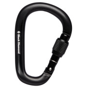 Карабін Black Diamond Pearlock Screwgate чорний black