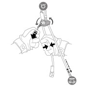 Подвійна петля Petzl Dual Connect Adjust