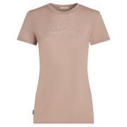 Жіноча футболка Icebreaker Women Merino 150 Tech Lite SS Tee Sparkling Stars рожевий Pink Quartz