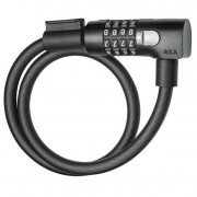 Велосипедний замок AXA Cable Resolute C12 - 65 Code чорний