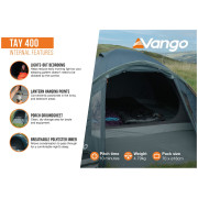 Туристичний намет Vango Tay 400