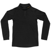 Дитяча функціональна толстовка Devold Duo Active Merino Zip Neck Jr чорний BLACK