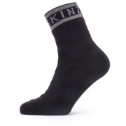 Непромокаючі шкарпетки SealSkinz Mautby чорний/сірий