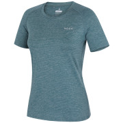 Жіноча футболка MOOA UV-Protect бірюзовий deep teal