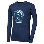 Дитяча функціональна футболка Sensor Merino DF Planet Deep Blue темно-синій Deep Blue