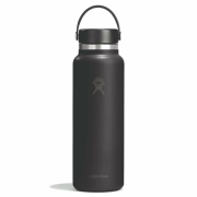 Термос Hydro Flask 40 Oz Wide Flex Cap чорний Black