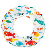 Круг Intex Lively Print Swim Ring 59241NP синій/помаранчевий CoralReefFish