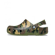 Шльопанці дитячі Crocs Classic Camouflage Clog Army Green/Multi