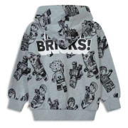 Дитяча толстовка Lego Wear Lwsian 702 Grey