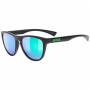 Сонцезахисні окуляри Uvex Esntl Spirit чорний/зелений Black Matt/Mirror Green