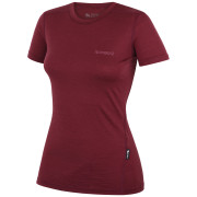 Жіноча футболка Zulu Merino 160 Short 4C бордовий wine