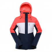 Жіноча зимова куртка Alpine Pro Sardara 5 рожевий/білий