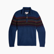 Чоловічий светр Royal Robins Arch Rock 1/4 Zip синій Oceana Htr Kirkwood Pt