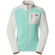 Жіноча куртка The North Face W Yumiori Full Zip білий/зелений Bright Foam/White Dune/