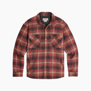 Чоловіча сорочка Royal Robins M Vista Flannel Shacket червоний Spice Grizzly Pld