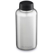Пляшка з нержавіючої сталі Klean Kanteen Wide w/Wide Loop Cap - brushed stainless 1900 ml срібний