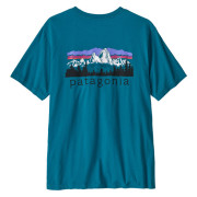 Чоловіча футболка Patagonia M's Fitz Roy Foothills T-Shirt синій Glacial Blue