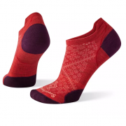 Жіночі шкарпетки Smartwool Run Zero Cushion Low Ankle Socks червоний