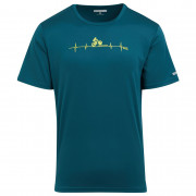 Чоловіча футболка Regatta Fingal Slogan III синій/зелений