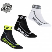 Набір шкарпеток Sensor 3-Pack Race Lite Small Hands чорний/білий